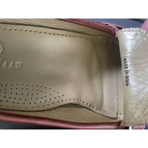 Coke Haan Anjali Leather Loafers Brown Women’s 7.5 B - Picture 9 of 13